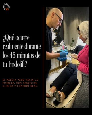 Publicación de Instagram: ¿Te preguntas qué ocurre realmente durante una sesión de Endolift? En Endolifter te mostramos el paso a pas…
